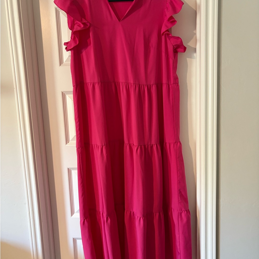 SHEIN Hot Pink Dress